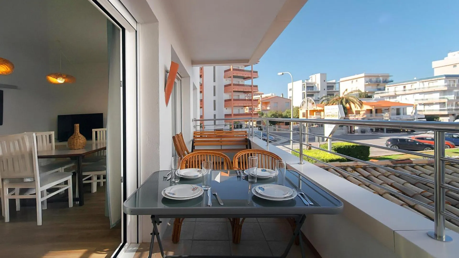 Welcs Apartamento 224 Emp Con Terraza Roses Lejlighed